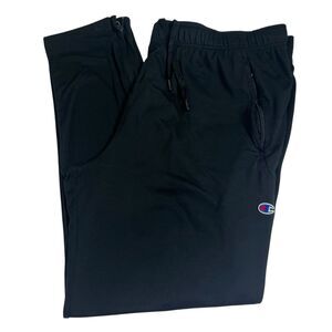 Champion Men's Size XL‎ Sweat Pants Earl Stephens Pockets Black  Relaxed